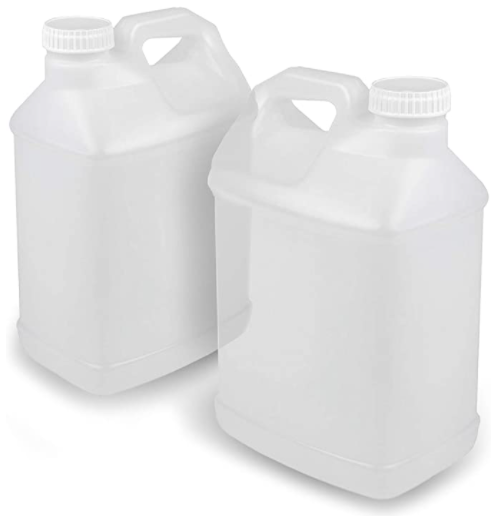 1 Gallon 2 Gallon 2.5 Gallon Empty Plastic Jugs HDPE Storage Containers with Sealed Lids for Residential and Commercial Use