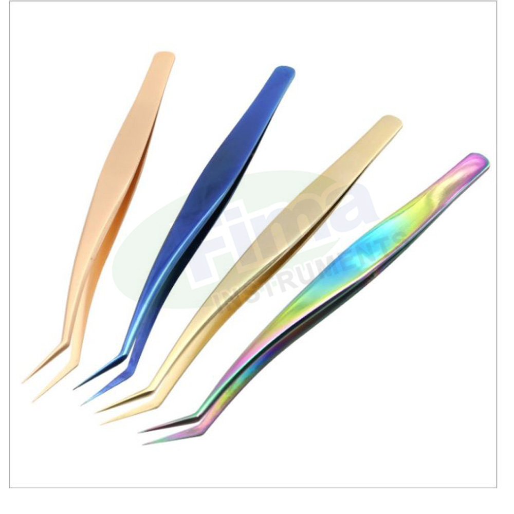 Pakistan Made High Quality Cheap Price Stainless Eyelash Tweezers 2020