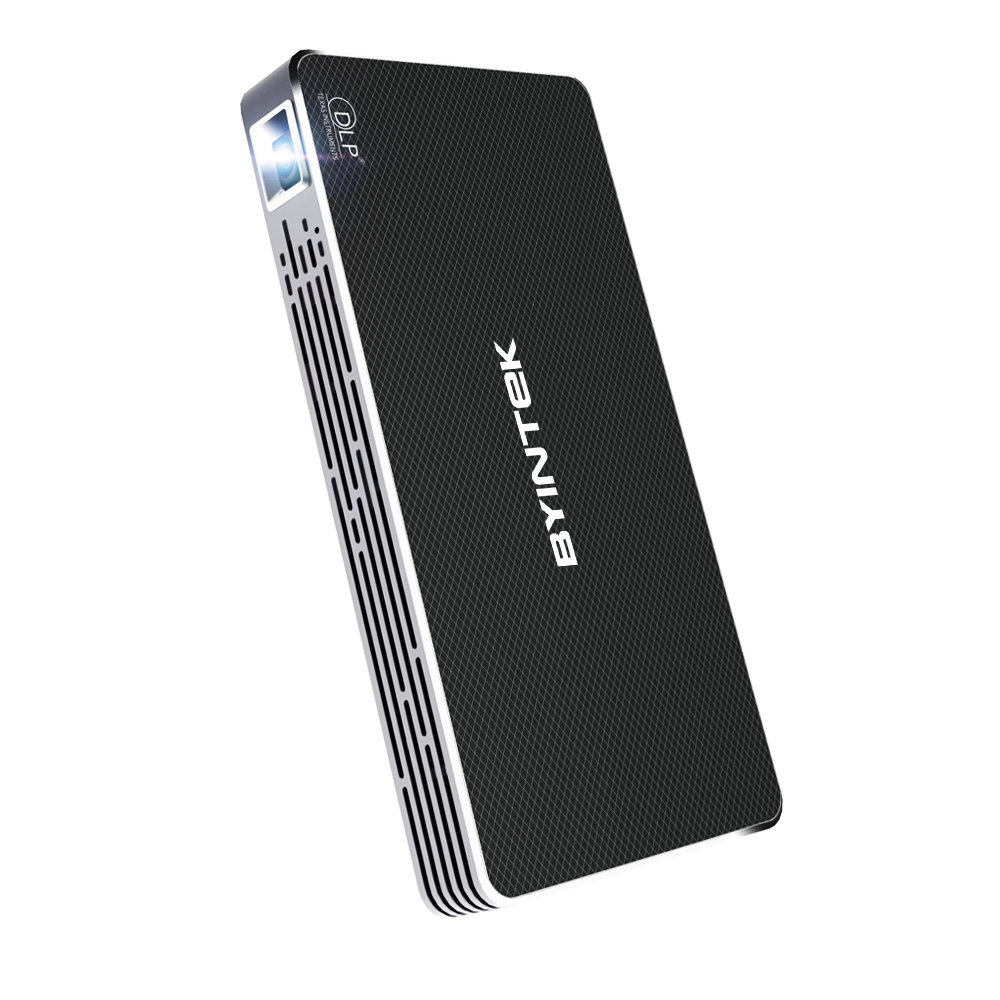 Мини проектор BYINTEK портативный 3D смарт-Видео Android 7.1.2 беспроводное зеркальное отображение для смартфона поддержка 1080p