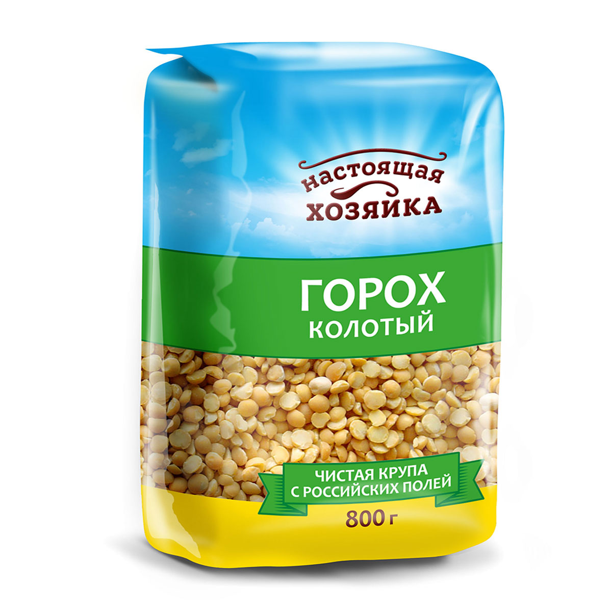 Dried split peas 800g, food supplies for export