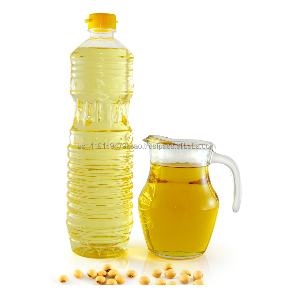 Soybean oil in plastic bottle high quality Soybean Oil Golden Yellow color oil