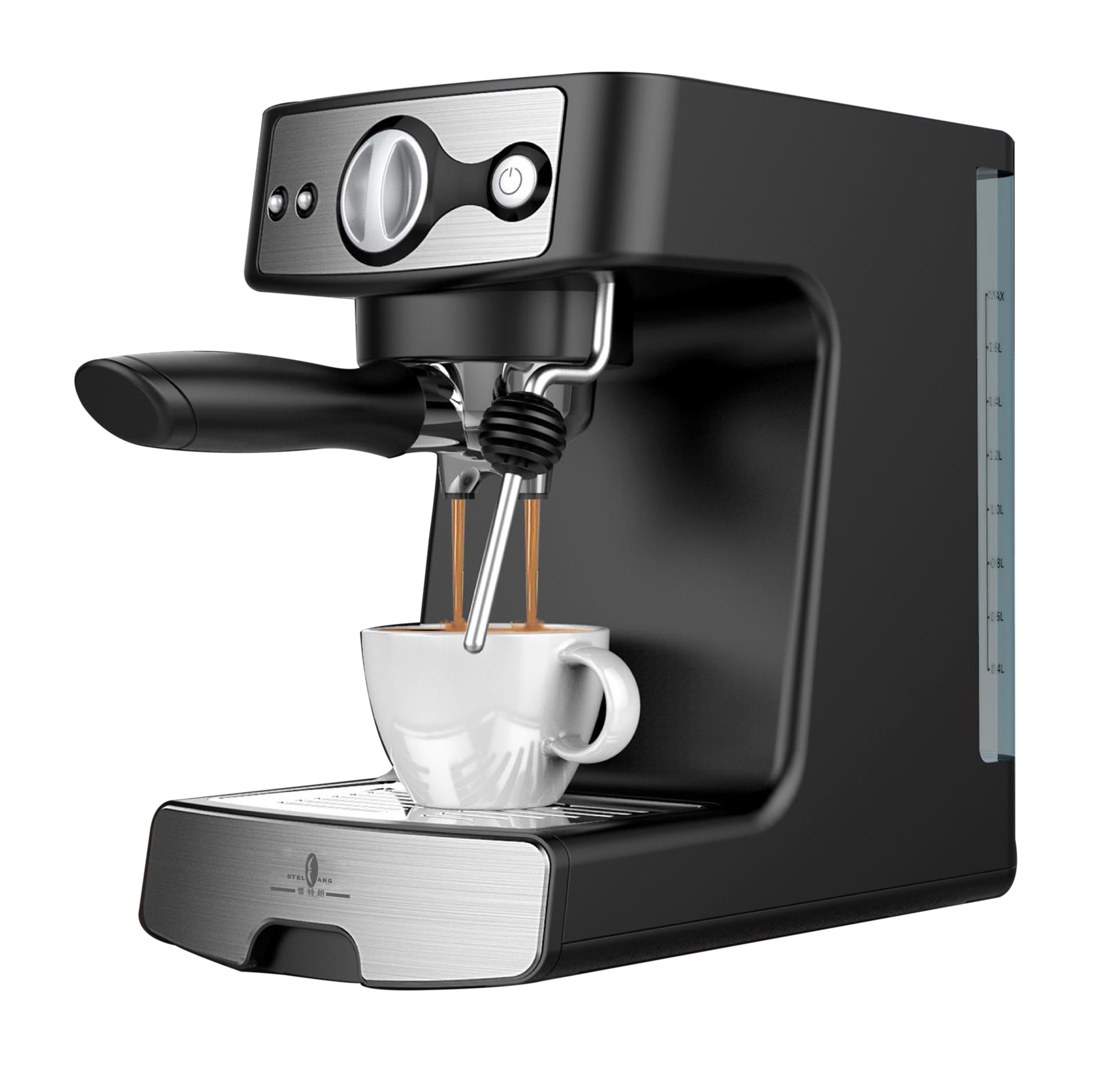High Quality Professional Manual Coffee Machine With Grinder Barista Coffee Pulper Grinding Machine