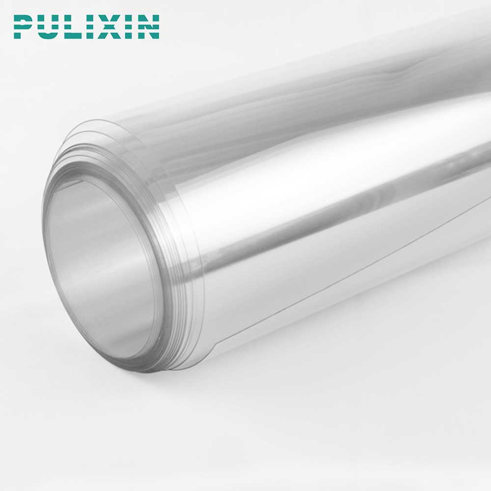 Vacuum forming China factory supply apet plastic film roll blister packaging for food tray