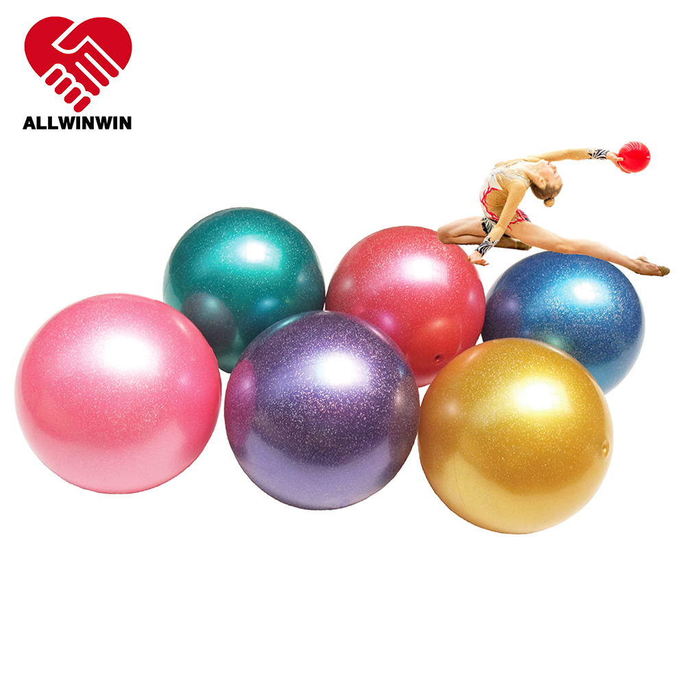 Мяч для художественной гимнастики ALLWINWIN RGB01 с блестящей поверхностью 13/15/16, 5/19 см