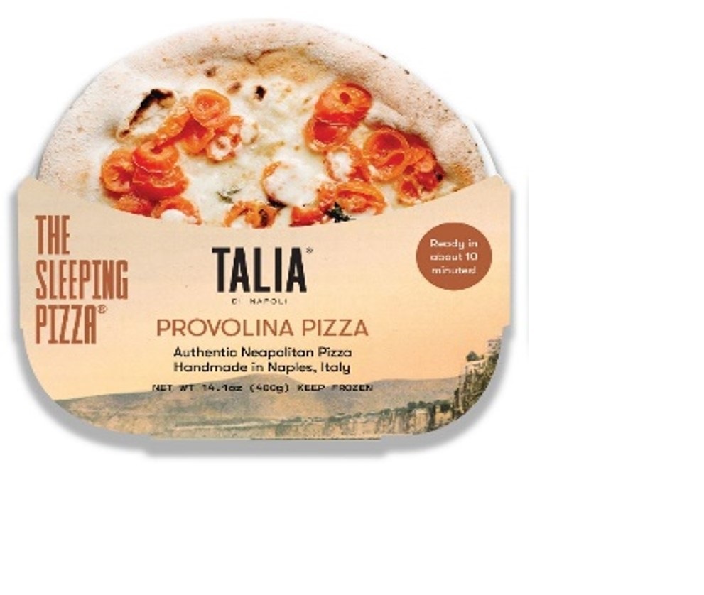 Provolina Pizza 100% Natural Fully Baked Frozen Handmade No preservatives No additives No GMOs