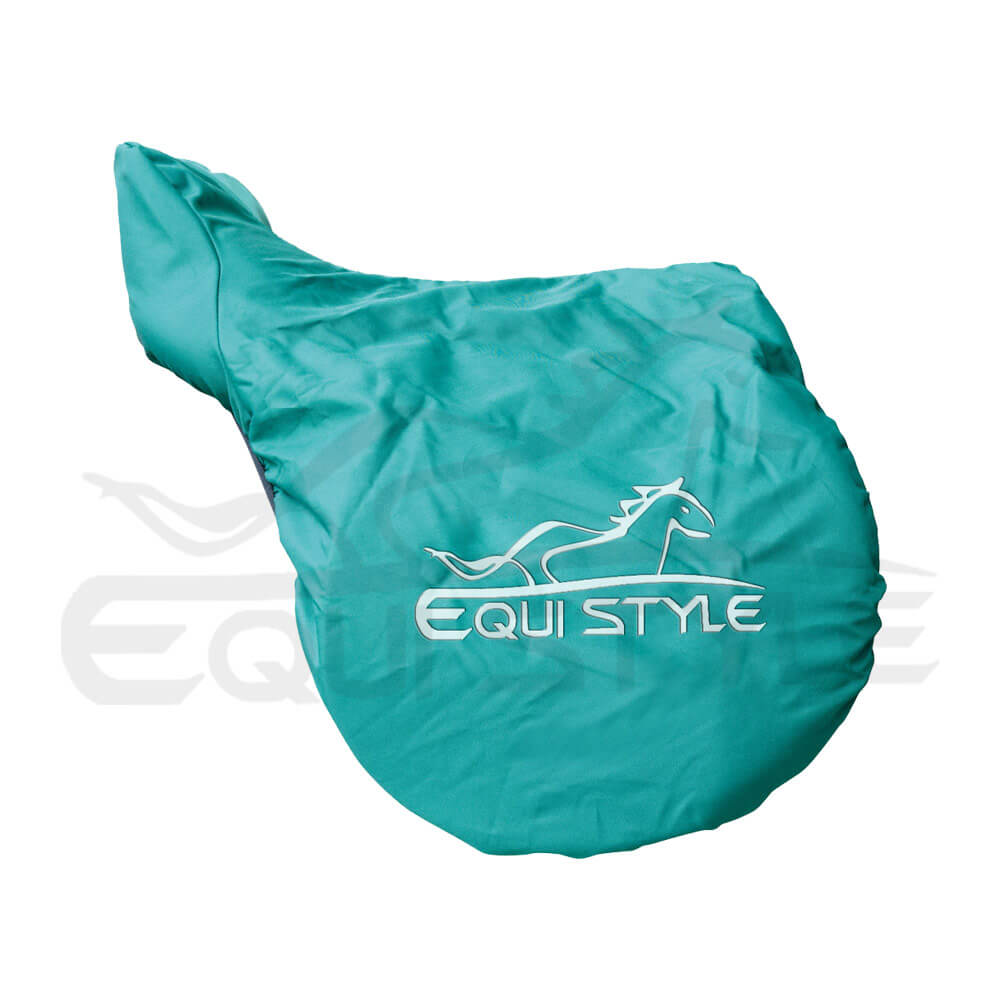 English Horse Saddle Cover Soft Fleece Embroidered Simply Convenient For Equestrian Riding