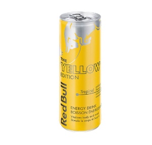 Paquete de 12 Latas de RedBull Tropical de 250ml para Tiendas y Distribuidores de Bebidas que Buscan Bebidas Energéticas Populares al por Mayor - Product Image 5
