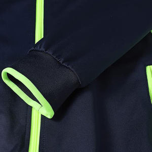 Conjuntos de chándal de ropa deportiva transpirable para hombres hechos a mano de tela suave ideal para atletas, entrenadores de fitness Servicio OEM disponible - Product Image 3