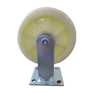 150mm Fixed Caster Wheels Light heavy Duty hot sale white color custom Caster from Vietnam industrial caster wheel