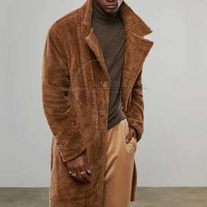 Classique nouveaux hommes Teddy manteaux automne et hiver saison hommes meilleure qualité Teddy manteau 2024 - Product Image 6