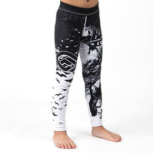 Pantalones de Artes Marciales Mixtas (MMA) y Jiu-Jitsu Brasileño (BJJ) Personalizados para Adultos Unisex, Elásticos, Ligeros, 220g, Spandex/Poliéster, Leggings de Grappling - Product Image 4