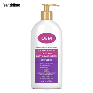 Loción Corporal y Facial Age Renew de OEM, 14 oz - Fórmula Reparadora y Suavizante para Piel Madura y Arrugada - Product Image 1