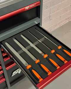 Chariot à outils roulant robuste TOMAC à 12 tiroirs avec 293 pièces d'outils OEM, outils pour camion - Product Image 2
