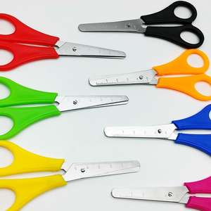 Ciseaux pour étudiants avec échelles, en acier inoxydable, alimentation manuelle - Product Image 3