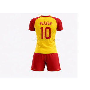 Uniforme de Fútbol Femenino al Por Mayor, en Stock, con Logotipo Personalizado, Diseña Tu Propio Uniforme de Fútbol, Fabricación Profesional para Equipos - Product Image 4