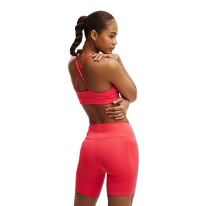 Vente chaude vêtements d'entraînement pour femmes personnalisés léger 100% Polyester Shorts respirant extensible vêtements de course - Product Image 4