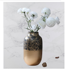 Vases à fleurs 2024 Crock les plus vendus avec du métal fini à la boue noire fabriqués par les exportateurs - Product Image 3