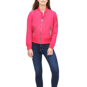 Último diseño 100% poliéster hecho adultos chaqueta bomber impermeable al por mayor chaqueta bomber - Product Image 4