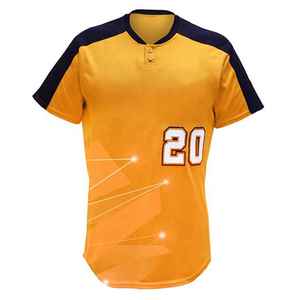 Uniforme de baseball en polyester respirant tie-dye design personnalisé pour femmes jeunes hommes uniforme de sport personnalisé - Product Image 2