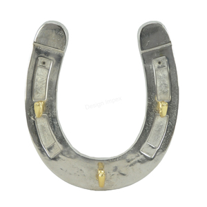Plaque murale en fer à cheval en fonte d'aluminium Plaque équestre de belle qualité et objets décoratifs muraux pour montage sur porte - Product Image 6