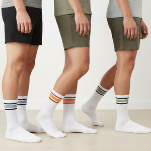 Top Quality Cheap Bamboo Modal Cotton Casual Sport Crew <b>Socks</b> with Your Customized Logo and Design - Product Image 4