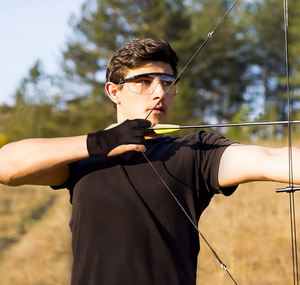 Gants de tir à l'arc en cuir de qualité supérieure, gants de sport de haute qualité pour la pratique du tir à l'arc sur cible et l'archerie traditionnelle - Product Image 5