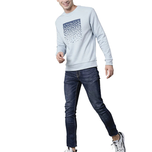 Sweat-shirts pour hommes de style tendance, qualité supérieure, 100% coton biologique, doublure tricotée, imperméables, respirants, logo personnalisé imprimé - Product Image 5