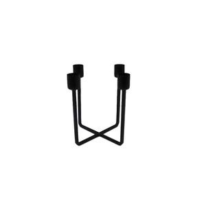 Bougeoir en métal en laiton doré pour la maison, le mariage, un design élégant pour le jardin et l'éclairage de table. - Product Image 6