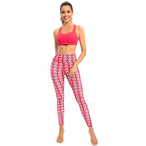 Ensembles de yoga de haute qualité pour la course à pied et le fitness, tenue de gymnastique, ensemble d'entraînement unique à impression numérique pour femmes - Product Image 6