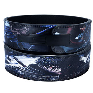 เข็มขัดยกน้ำหนักหนังวัวแบบปรับได้สำหรับการป้องกันการยกน้ำหนัก - Product Image 6