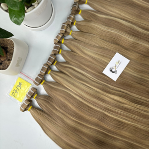 Extensions de cheveux humains vietnamiens Sun Hair Company, lisses et soyeuses, couleur à reflets subtils, extensions à clipser, Remy Cabello Humano - Product Image 6