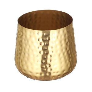 Ensemble de jardinières de fleurs en métal de taille standard couleur or pour la maison jardin extérieur décoratif ensembles de jardinières de plantes vertes - Product Image 5