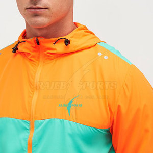 New Arrived RAIEBA ENTERPRISES Men's Hooded Windbreaker <b>Jacket</b> Waterproof Custom Paneled Design <b>Winter</b> Jogging <b>Running</b> Hot - Product Image 5