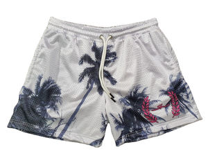 Custom Sublimated Streetwear <b>Mesh</b> <b>Shorts</b> Basketball <b>Mesh</b> <b>Shorts</b> Beach Board Summer <b>Mesh</b> <b>Shorts</b> - Product Image 5