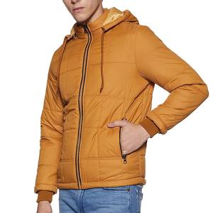 Best Selling Ultra Light Weight Men <b>Hooded</b> Down <b>Jacket</b> American Winter Fashion Loose fit Fleece lined Cotton <b>padded</b> <b>Jacket</b> - Product Image 5