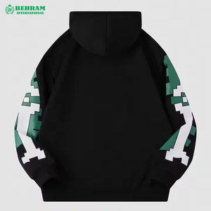 Vente en gros 2026 – Sweats à capuche unisexes personnalisés avec fermeture éclair, 100 % coton molletonné/éponge française, séchage rapide et respirant, logo personnalisé, hiver - Product Image 2