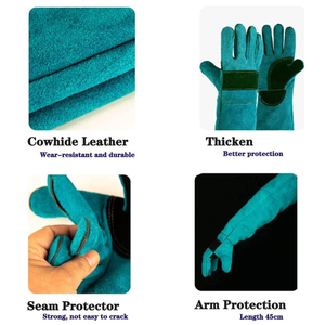 Guantes de seguridad para el entrenamiento y manejo de perros, guantes de seguridad para el manejo y protección de aves, guantes de protección - Product Image 5