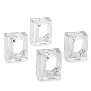 Rond de serviette en acrylique de forme carrée de taille personnalisée articles de table pour la maison, l'hôtel ou le mariage accessoires de table - Product Image 6