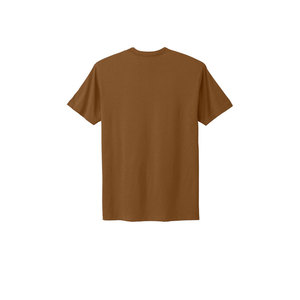 T-shirts en coton marron pour adultes Next Level Apparel, commande en gros, 100% coton, coupe unisexe premium pour hommes et femmes - Product Image 5