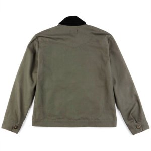 Chaqueta de lana lavada con capucha y forro de algodón, acolchada, estilo vintage, de 16 oz, para hombre, 100% algodón, con logotipo personalizado - Product Image 5