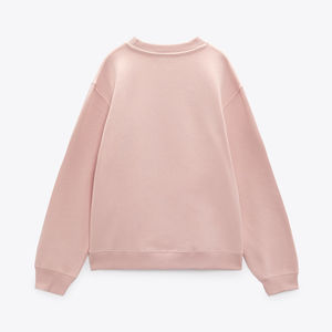 เสื้อสเวตเตอร์ผ้าฝ้าย100% ชายและหญิงเสื้อสเวตเตอร์คอกลมแขนยาวสำหรับฤดูหนาวออกแบบได้ตามที่ต้องการ - Product Image 6