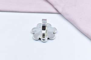 Fait à la main Rose Dahlia Turquoise Bague réglable en argent Sterling Unique Boho Déclaration Bijoux Cadeau pour les femmes - Product Image 5