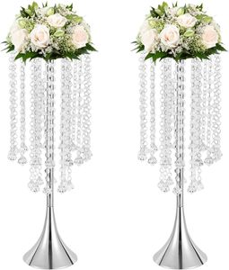 Sparkle Crystal Beaded Decoraciones DE BODA Floor Chandelier Centerpiece Flower Stand Home Event Party Decoration - Product Image 1