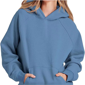 Sudaderas con Capucha Personalizadas de Alta Calidad para Mujer, Deportivas de Invierno con Logotipo Frontal, Etiquetado Privado, Ropa Deportiva para Mujer, Sudaderas para Gimnasio y Entrenamiento - Product Image 2