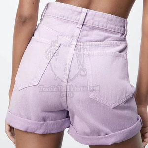 Fashion Apparel Comfortable Women <b>Jeans</b> <b>Shorts</b> In Low MOQ Best-Selling <b>High</b> Quality <b>Jeans</b> <b>Shorts</b> For Women - Product Image 2