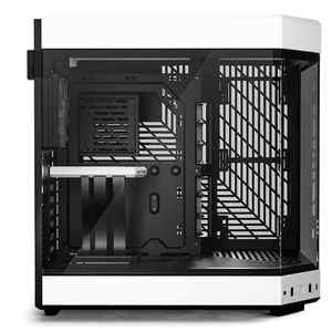 Funda nueva HY Y60 soporte blanco nieve EATX/ATX/ MATX/ITX placa base doble cámara Mid-Tower ATX funda y funda estética moderna - Product Image 3