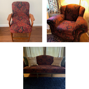 Tela de tapicería de kilim recubierta, estilo bohemio, tribal, del Suroeste, turco, navajo, marroquí, étnico, para alfombras, textil para el hogar, de alta densidad, por yarda. - Product Image 2