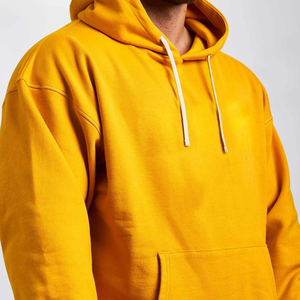 500 Gsm sweat à capuche bouffée impression poids lourd Boxy hommes Double couche surdimensionné 400gsm luxe pull coton recadrée sweats à capuche personnalisés - Product Image 2