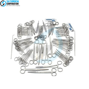 Juego de instrumentos quirúrgicos abdominales ecológicos de acero inoxidable con etiqueta privada - Product Image 5