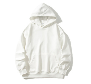 High Quality 500gsm Heavyweight Fleece Oem Hoodie Custom Printing Oversize Men <b>Plain</b> Pullover Men's <b>Hoodies</b> - Product Image 5